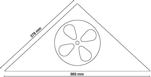 Hjørneventilator